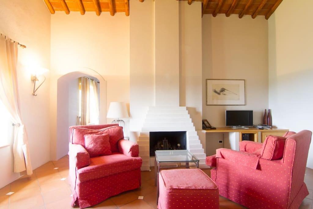 Villa Alla Trappola San Clemente in Valle Buitenkant foto