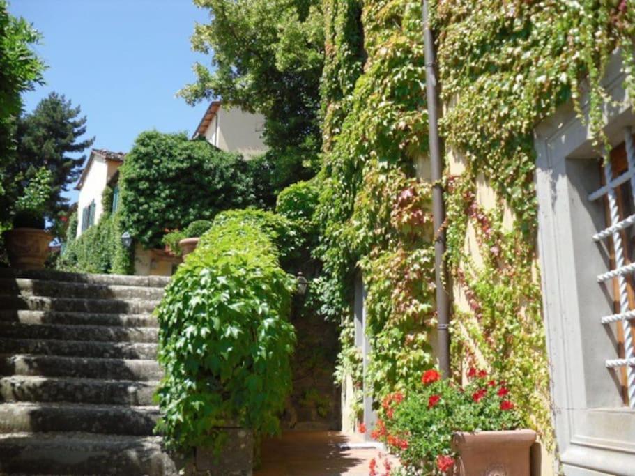 Villa Alla Trappola San Clemente in Valle Buitenkant foto